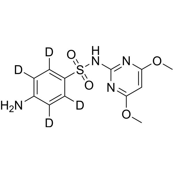 Sulfadimethoxypyrimidine D4 1392211-88-9